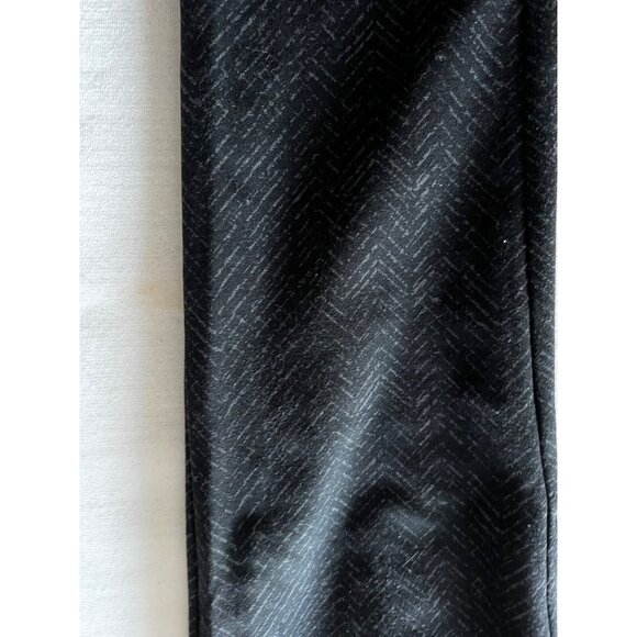 Gloria Vanderbilt Amanda Black Patterned Stretch Pants Size 12 - Picture 2 of 6